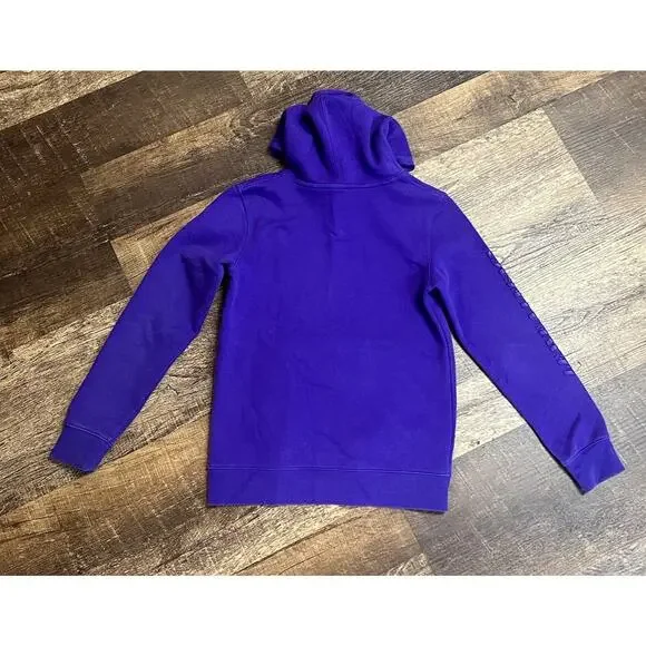 Los Angeles Lakers Youth Hoodie Pullover Sweatshirt Large Jordan Jumpman Medium - Picture 5 of 6